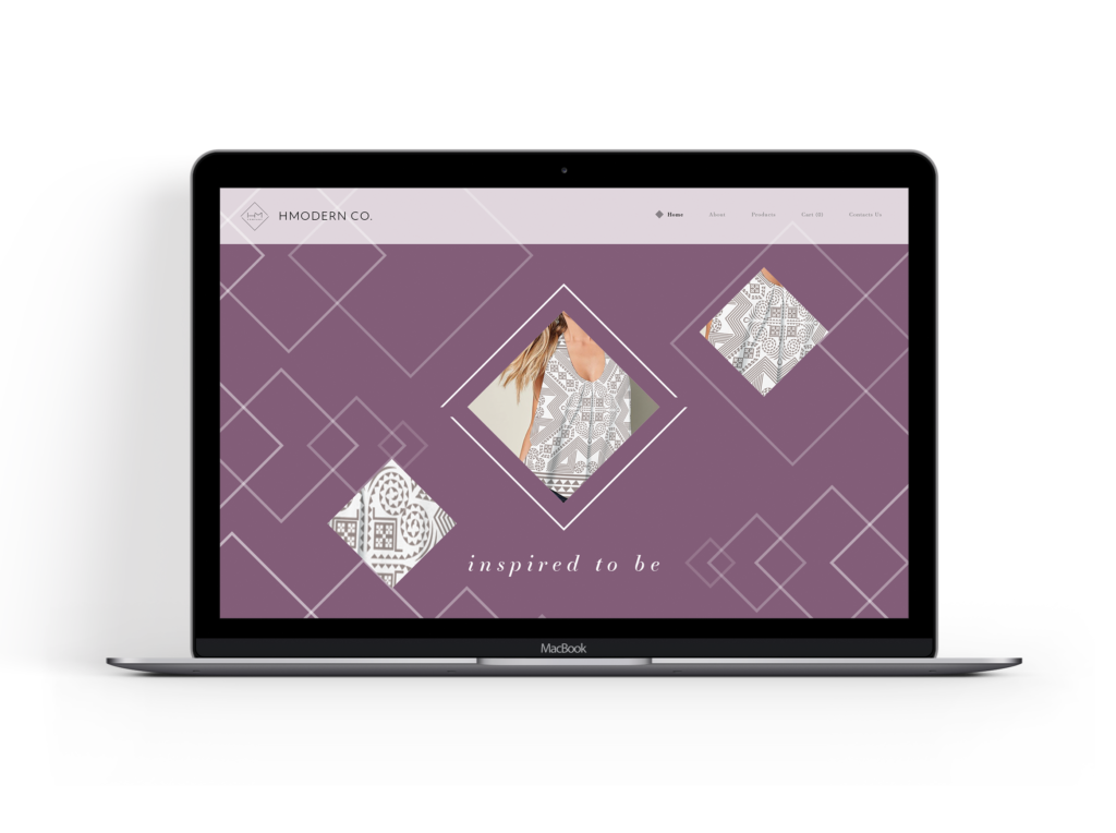 Hmodern Web-Showcase-Project-Presentation 2019 purple t