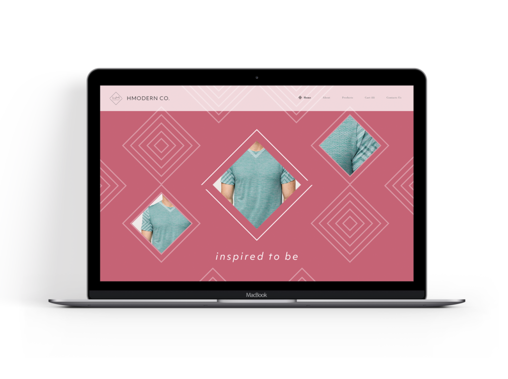 Hmodern Web-Showcase-Project-Presentation 2019 red t